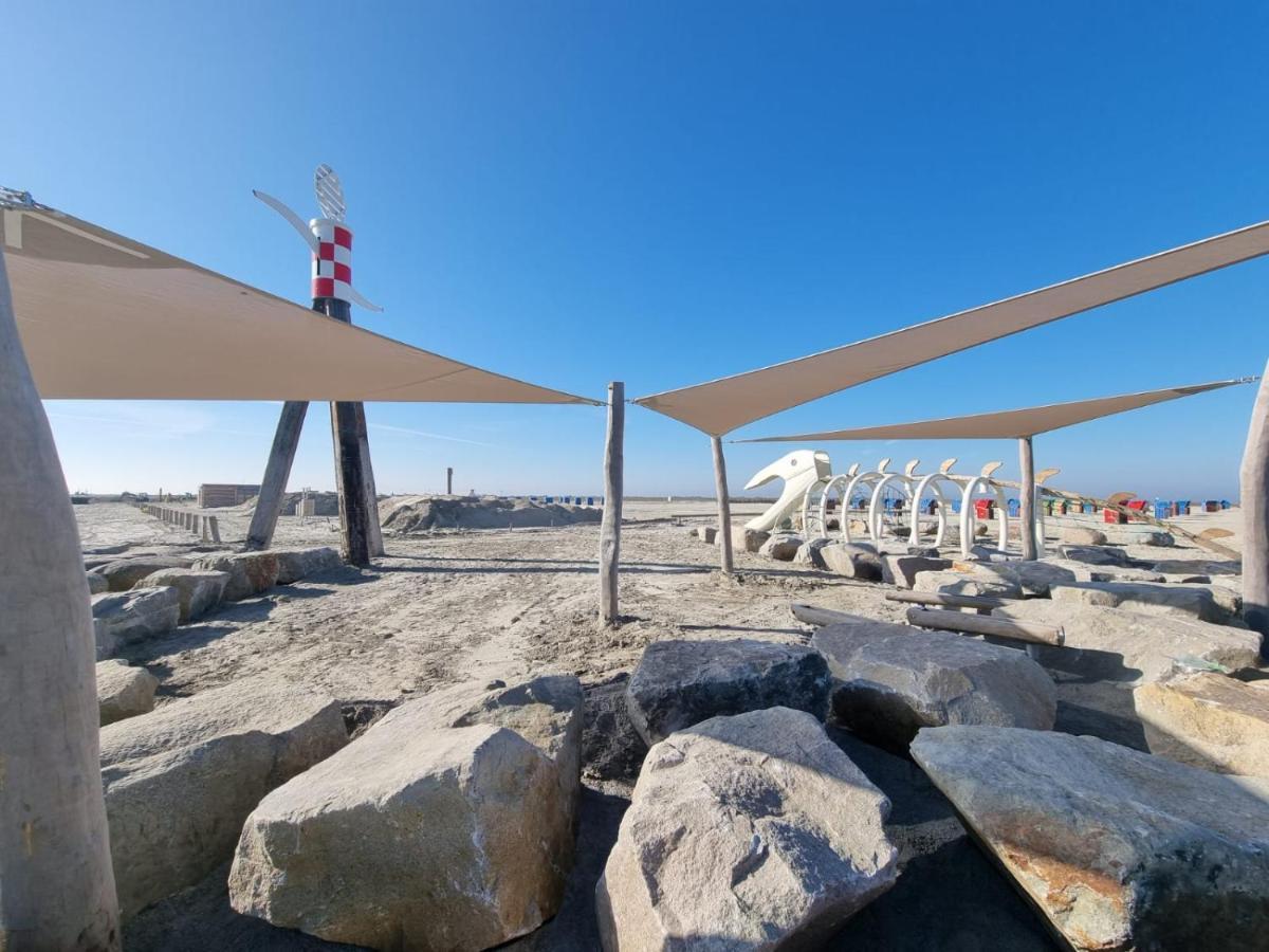 Ferienhaus Steuerbord Im Bootshaus Neßmersiel Εξωτερικό φωτογραφία